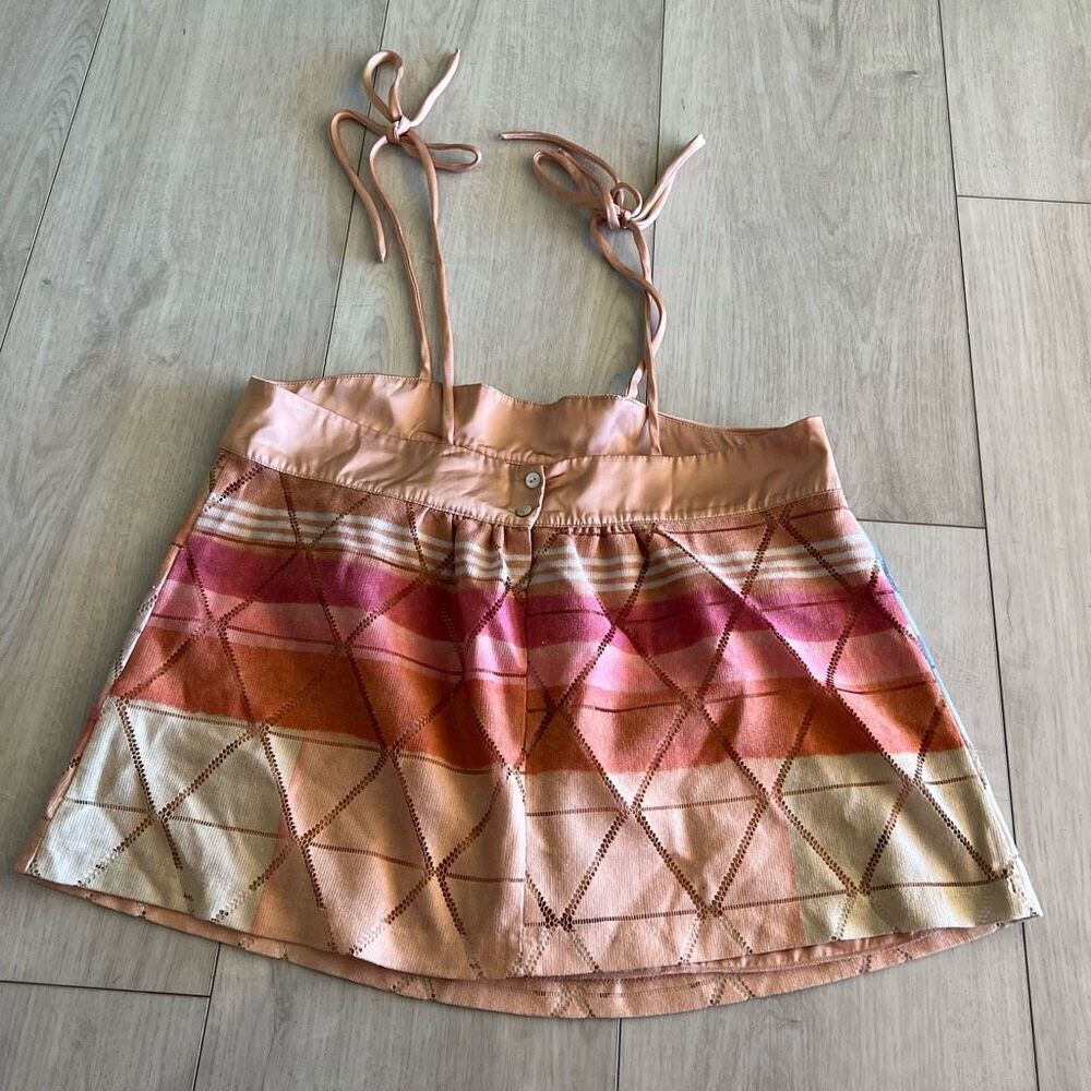 Anthropologie Akemi + Kin Geo Print Tie Shoulder Tank Size Xs - Picture 4 of 8
